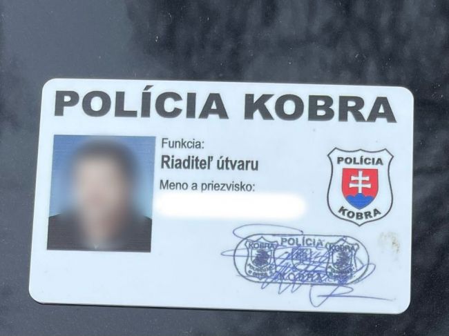 Ozbrojení príslušníci finančnej správy odhalili falošného policajta