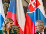 Prezidentka poďakovala Milošovi Zemanovi za podporu z Česka