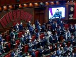 Zelenskyj v talianskom parlamente: Sme na pokraji prežitia