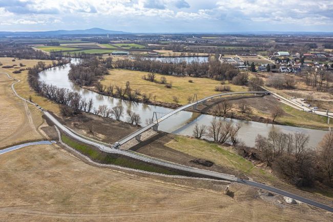 Cyklomost medzi Vysokou pri Morave a Marcheggom sprístupnili pre verejnosť