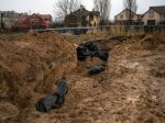 Po masakre v Buči sa doteraz našlo 340 tiel
