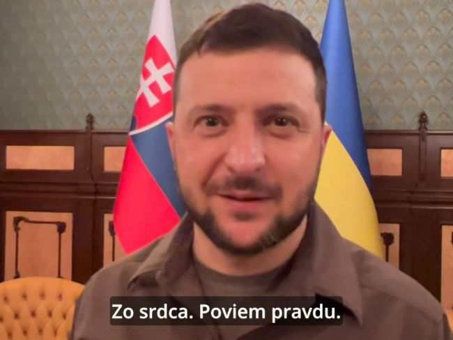 Video: Zelenskyj poslal Slovákom odkaz