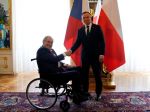 Miloš Zeman vyjadril Poľsku plnú podporu v otázke vojny aj dodávok ruského plynu