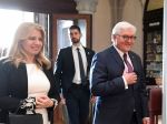 Čaputová sa stretla s nemeckým prezidentom Steinmeierom, diskutovali aj o Ukrajine