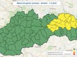 SHMÚ: Na východe Slovenska sa môže nadránom vyskytnúť prízemný mráz