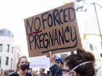 V New Yorku sa konali protesty proti možnému zrušeniu práva na interrupcie