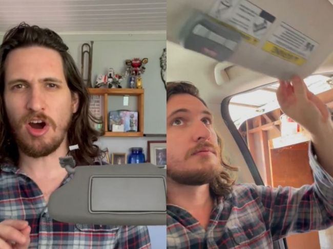 Video: Slnečnú clonu v aute ste doteraz používali nesprávne. O tejto funkcii ste netušili