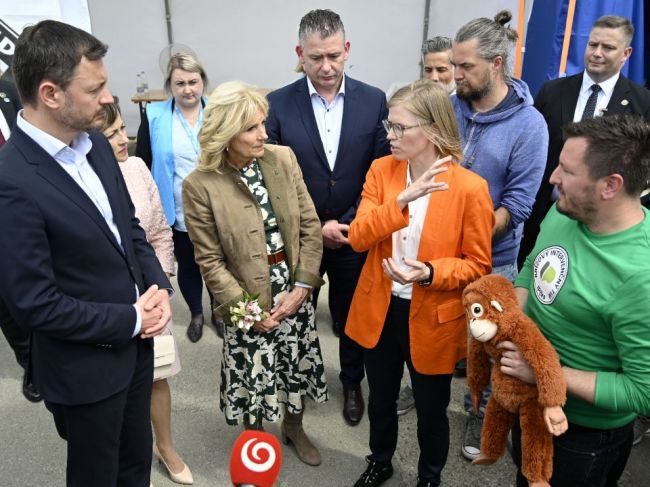 Heger: Bidenová svojou návštevou vyzdvihla pomoc Slovákov odídencom z Ukrajiny