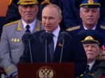 Video: Putin vystúpil s prejavom na Červenom námestí