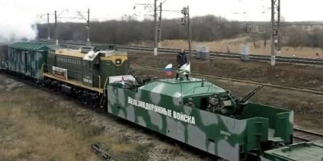 Ukrajinci mali vyhodiť do vzduchu ruský obrnený vlak