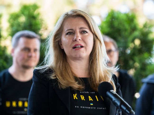 Čaputová: Ruský režim vedie vojnu proti hodnotám, Ukrajine treba ďalej pomáhať