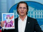 Biden sa stretol s hercom Matthewom McConaugheyom, diskutovali o zbraniach