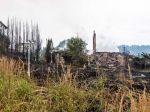 Česi požiadali Slovensko o vrtuľníky na hasenie požiaru v Českom Švajčiarsku