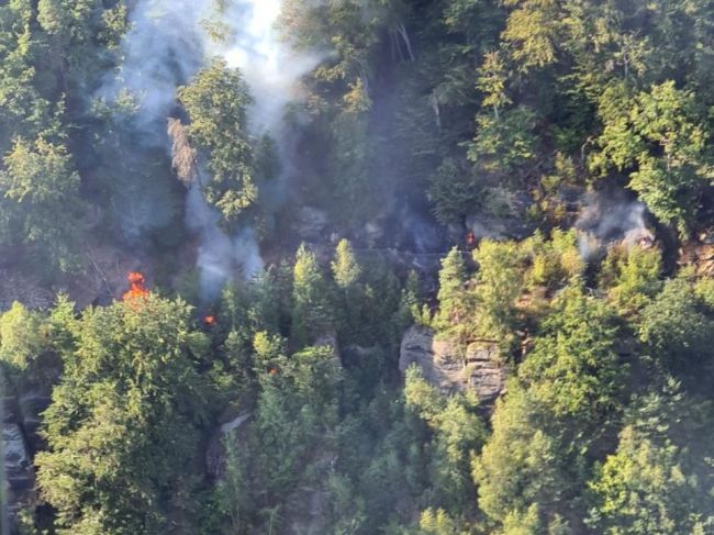 Naď: Ak sa situácia v Českom Švajčiarsku nezlepší, pošleme tam vrtuľník Ozbrojených síl
