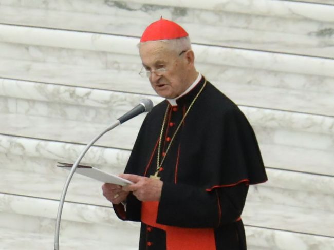 Pápež: Kardinál Tomko bol vzácny a múdry brat, ktorý slúžil cirkvi s pokorou