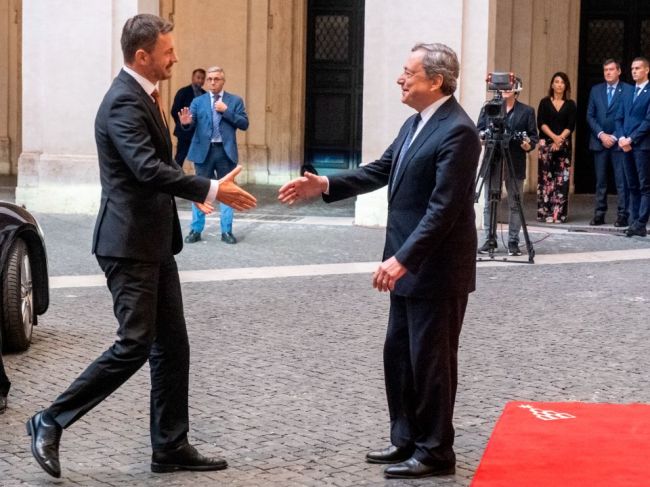 Premiér: Taliansko je pre SR dôležitou krajinou v čase energetickej krízy