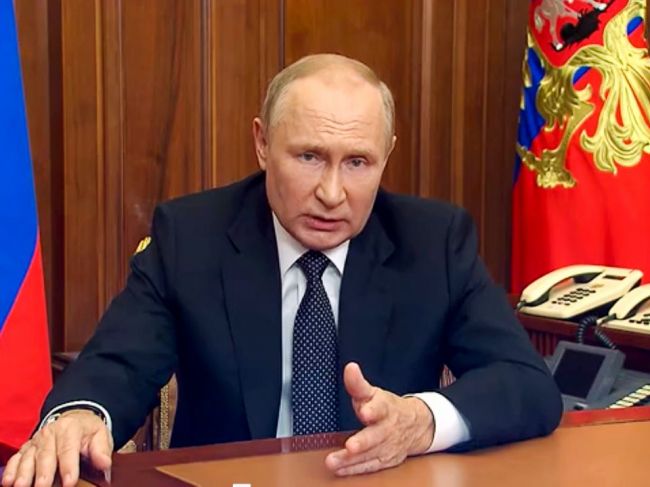 Putin vyhlásil čiastočnú mobilizáciu