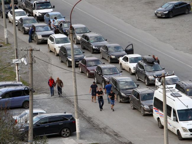 Z Ruska od vyhlásenia čiastočnej mobilizácie odišli stovky tisíc ľudí