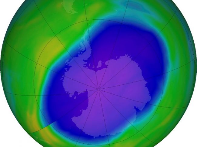 NASA: Ozónová diera sa naďalej zmenšuje