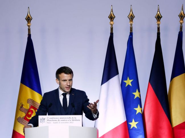 Macron odsúdil ostreľovanie Záporožskej jadrovej elektrárne