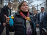 Victoria Nulandová navštívila Kyjev, Putin podľa nej nemyslí mierové rokovania úprimne
