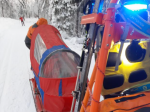 Horskí záchranári zasahovali v Kremnických vrchoch. Pomoc potreboval mladý skialpinista