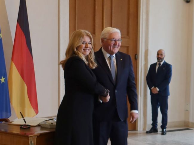 Čaputová rokovala v Berlíne so Steinmeierom aj o výzvach pre demokraciu