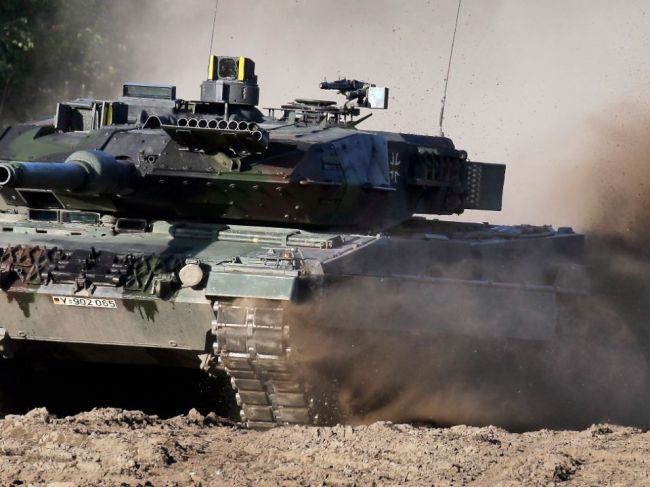 Nemecko pošle Ukrajine tanky Leopard 2