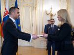Prezidentka prijala poverovacie listiny nového veľvyslanca Ukrajiny