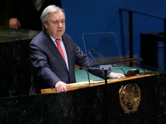 Guterres odsúdil ruskú inváziu na Ukrajinu