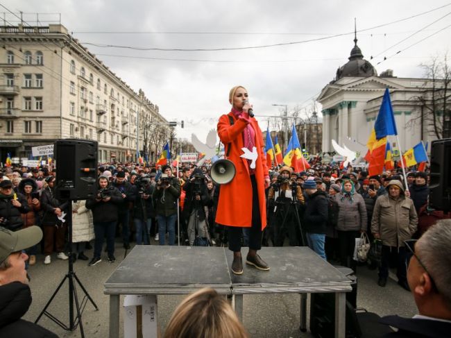 Protivládny protest v Moldavsku vyvolal obavy z nepokojov