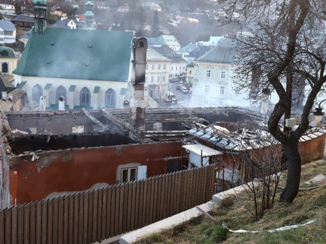 Postihnuté budovy po požiari v Banskej Štiavnici: Takto dopadla kontrola statika