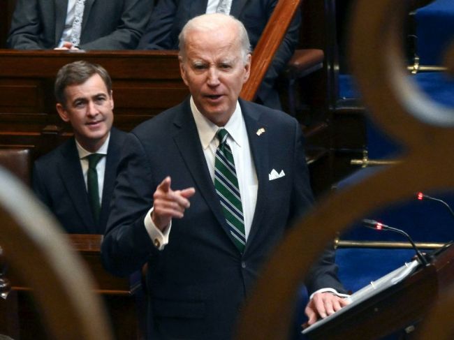 Biden v Dubline vyzval Spojené kráľovstvo, aby chránilo mier v Severnom Írsku