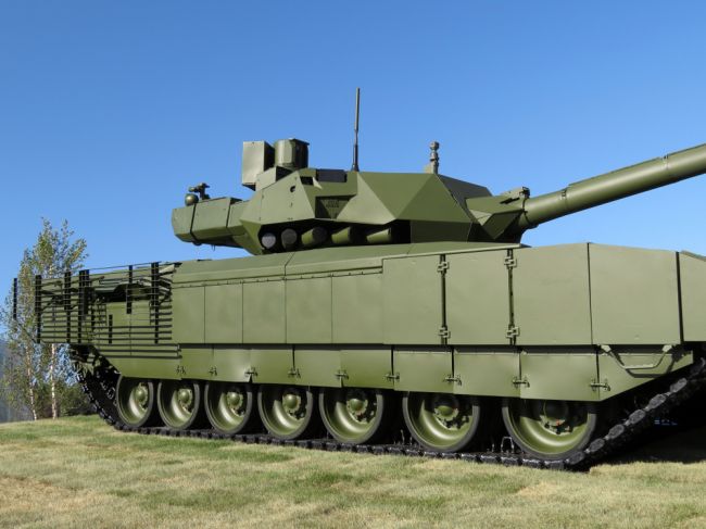 Rusko začalo na Ukrajine používať nové tanky T-14 Armata