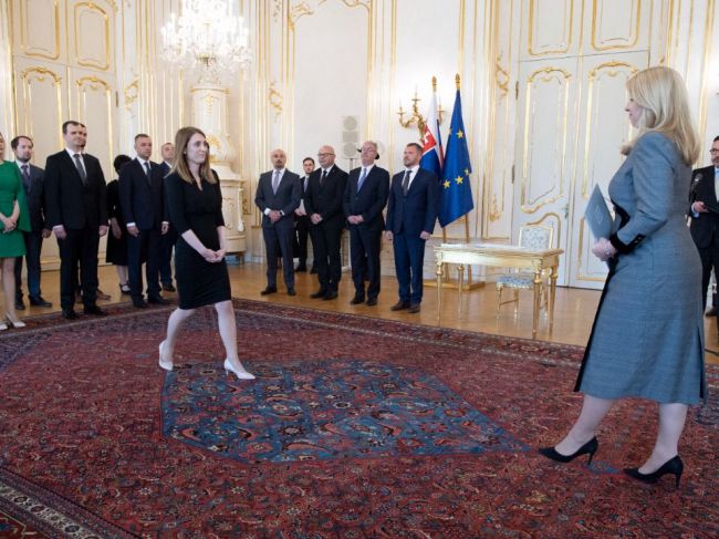 Prezidentka vymenovala 17 nových sudcov