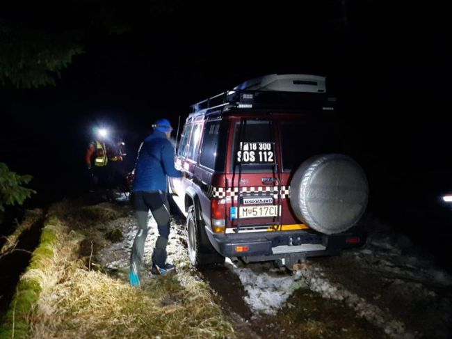 Nočné pátranie v Nízkych Tatrách: Skialpinista sa nevrátil z túry