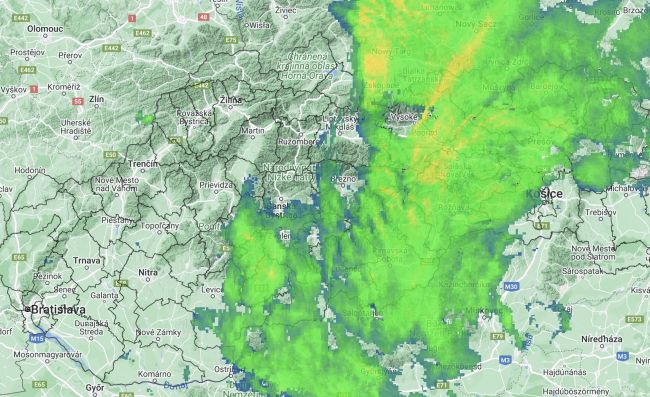 SHMÚ očakáva zmenu počasia na území Slovenska