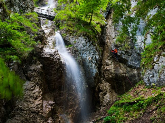 Rokliny v Slovenskom raji sú opäť otvorené, voda je stále vysoká