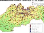 SHMÚ zaznamenal mínusové teploty v tejto časti Slovenska