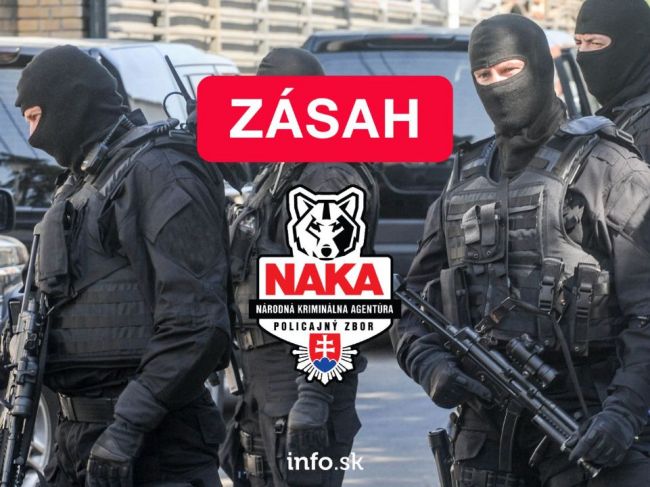 Akcia Čerpadlo: NAKA zadržala štyri osoby podozrivé z drogovej trestnej činnosti