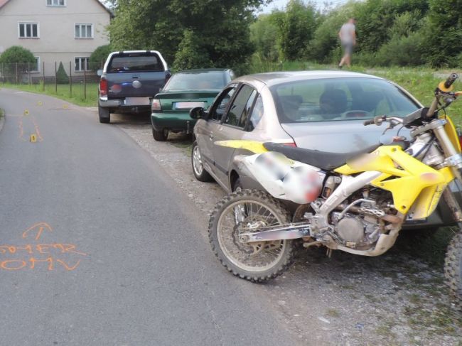 Opitý motorkár spôsobil nehodu: Jazdil aj napriek doživotnému zákazu