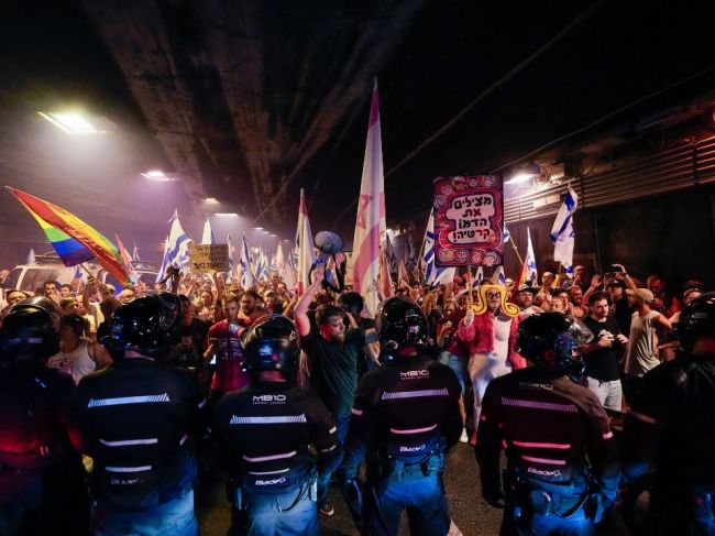 Izraelčania opäť protestovali proti vládnemu návrhu justičnej reformy