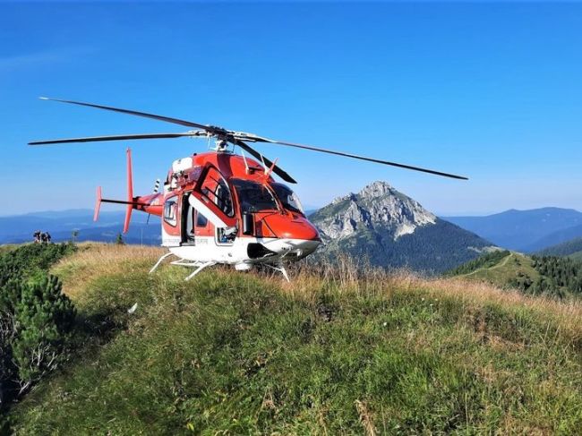 Poľský turista potreboval pomoc. Jeho stav si vyžiadal zásah leteckých záchranárov