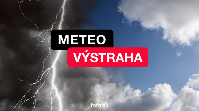 SHMÚ varuje: Tieto časti Slovenska dnes potrápia búrky, večer hrozia aj krúpy