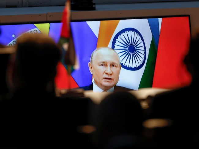 Putin na summite BRICS: Rusko je pre Afriku spoľahlivým partnerom