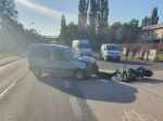 Motorkár utrpel pri zrážke vážne zranenia