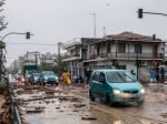 Strednú oblasť Grécka zasiahla silná búrka