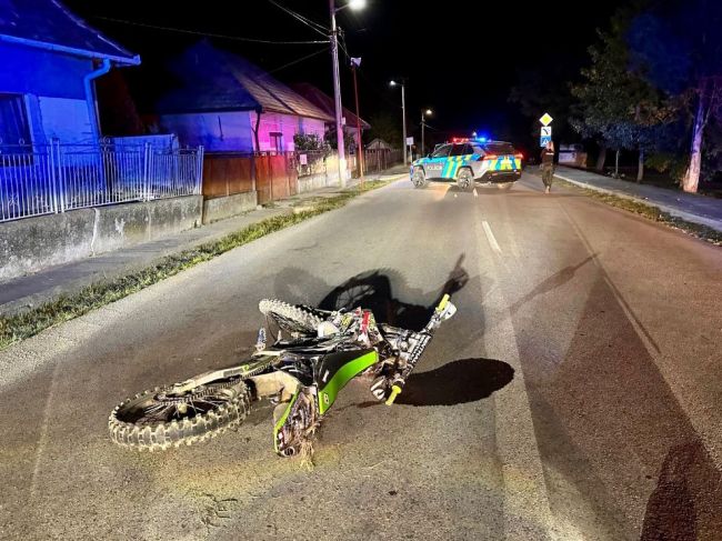 Nočná jazda na motorke bola mladému mužovi osudná