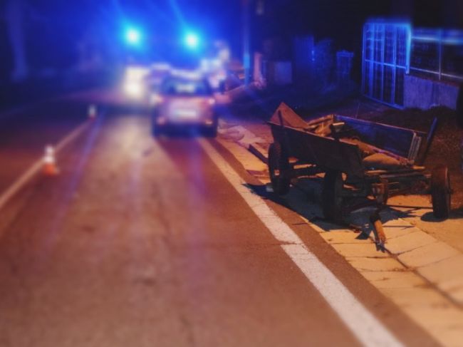 Kuriózna nehoda: Auto sa zrazilo s konským záprahom