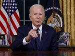 Biden: Nenecháme vyhrať teroristov ako Hamas a tyranov ako Putin